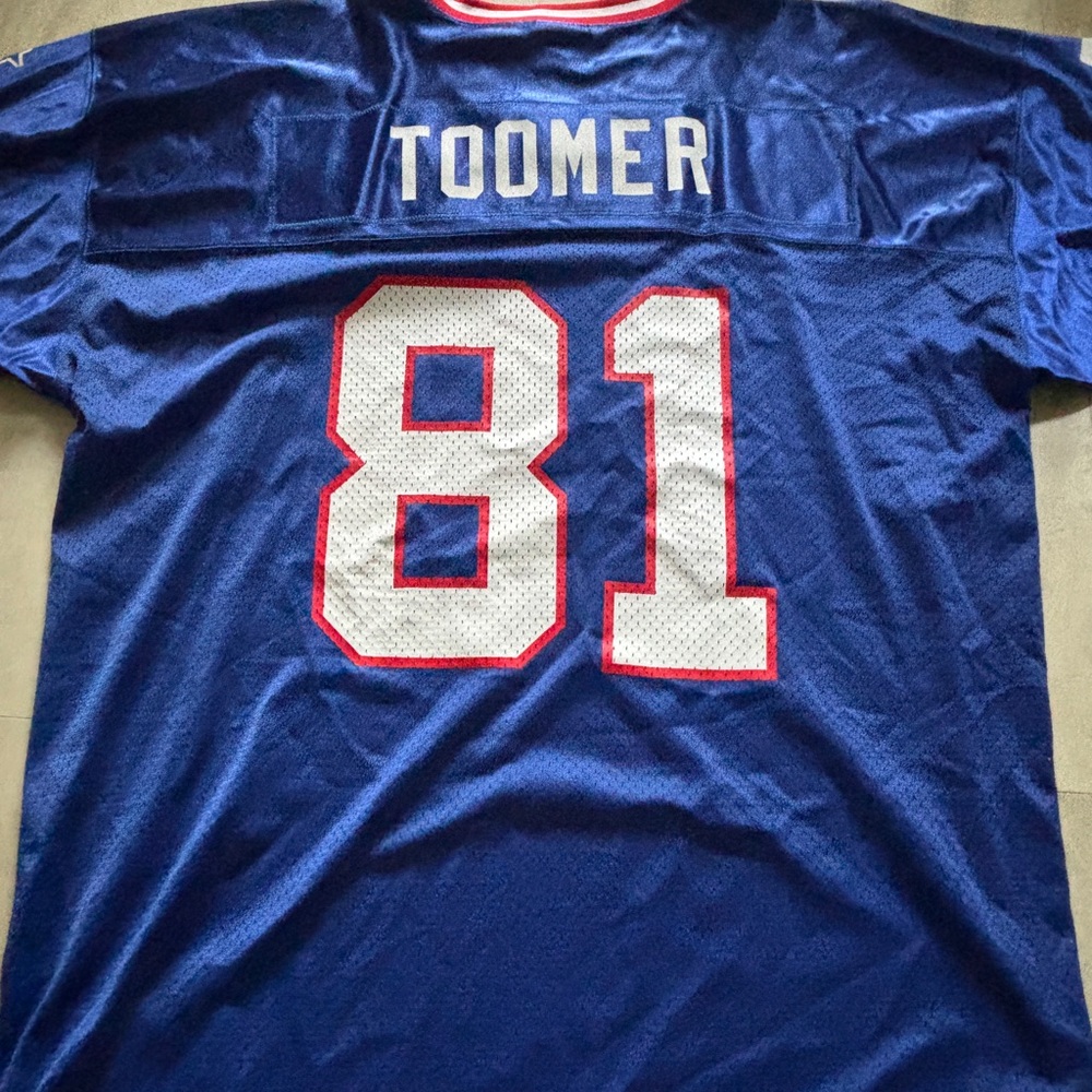 Vintage 1990s Amani Toomer #81 
New York Giants Starter Jersey XXL